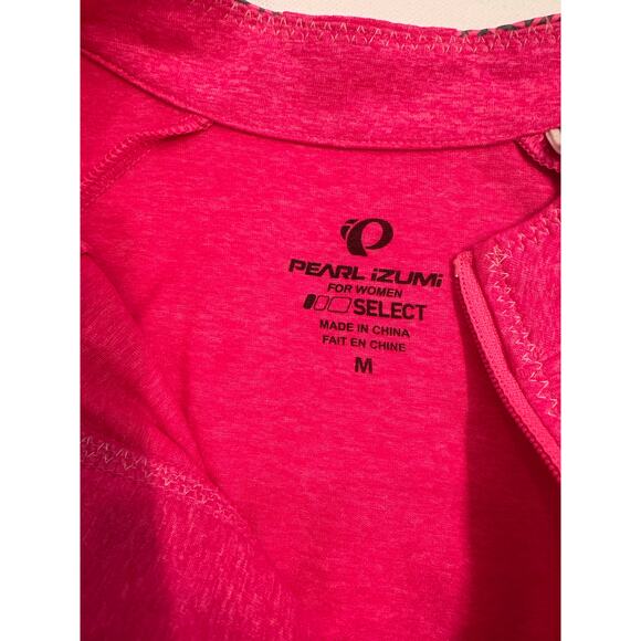 Pearl Izumi Women's Select Escape Sleeveless Road Bike Jersey Zip Up Size M Pink - Picture 3 of 5
